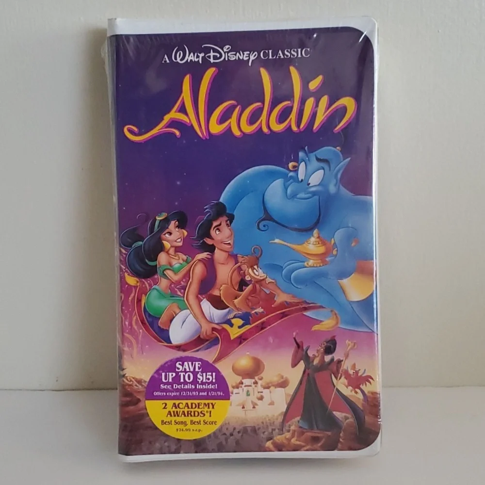 Vintage Disney Aladdin #1662 Black Diamond